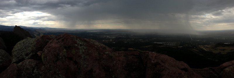 Storm from the 3rd summit.