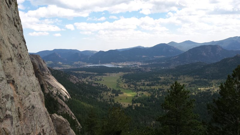 Lumpy Ridge. Kor's Flake. Sept 1st 2014. With Mike W.