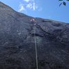 Craig Porter in his element on Sailspitch 5.9 P1