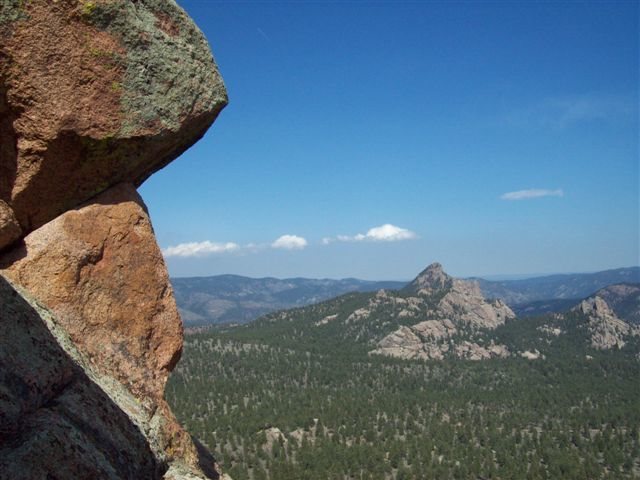 Summit of Banner Peak, South Platte Colorado.