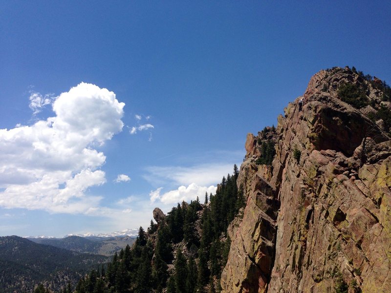 Topping out on Rewritten. Photo courtesy of Michael B. 