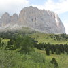 The Mighty East and Northeast aspects of the Langkofel.