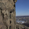 A sequence photo from Keith North.<br>
<br>
Climbing: Matt Lloyd.