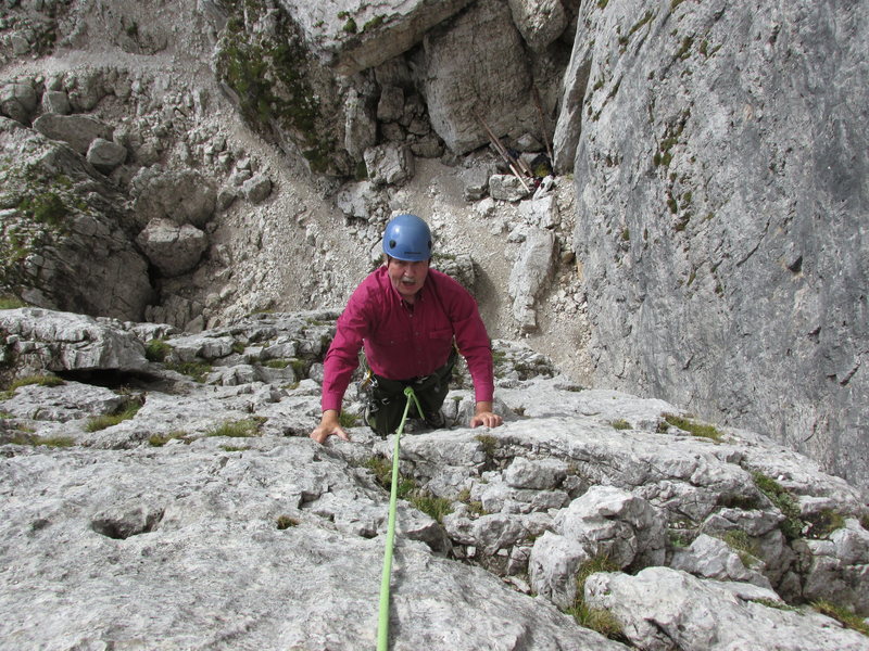 Topping out on Torre Quarta Bassa.