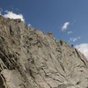 A view of the east ridge from overhanging tower area.  