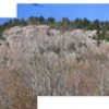 Panorama of the slab from Cedar River Rd.