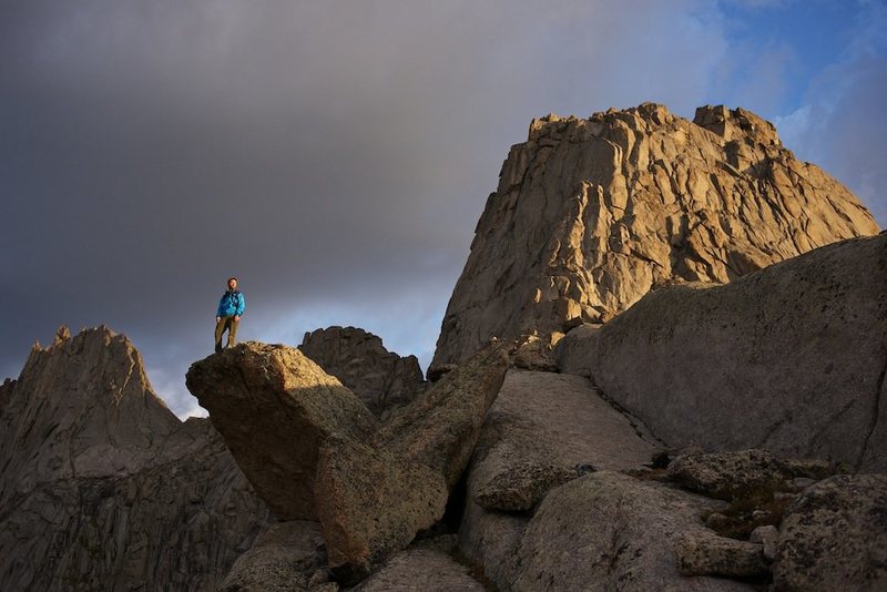 Cody on the approach to Pingora