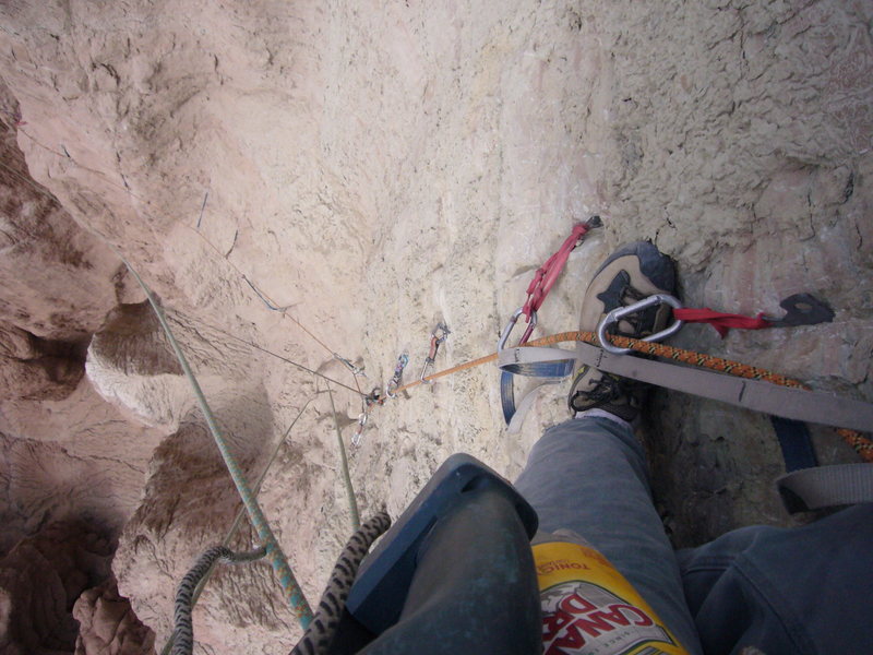 Looking down pitch 3