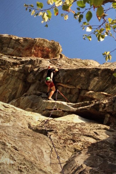 On the FA, underneath the big roof.  Photo: Dennis Buice