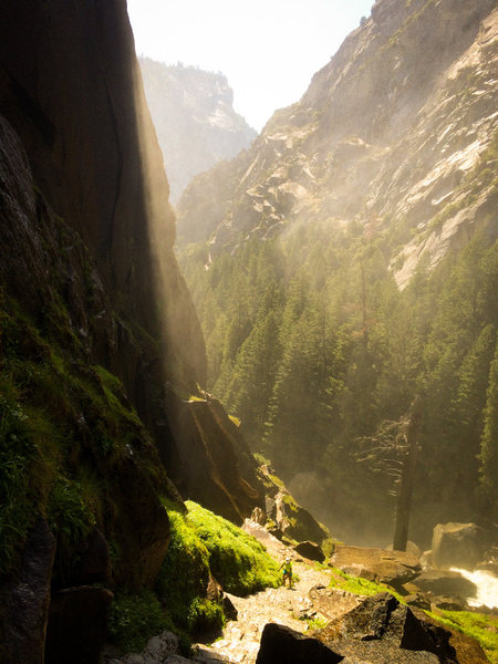 the mist trail, Yosemite