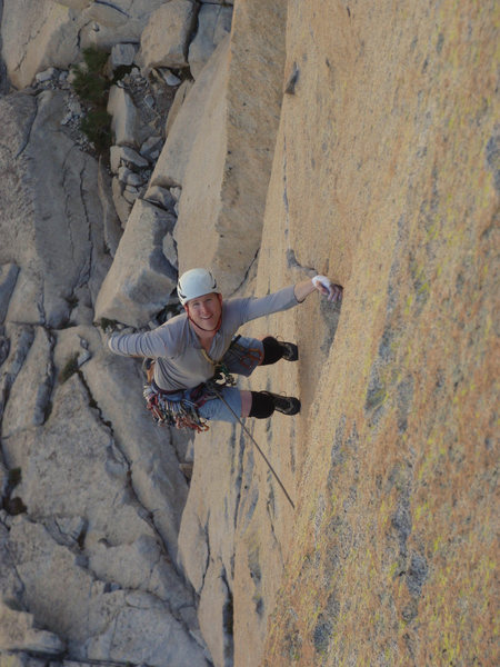 Guy on the traverse.