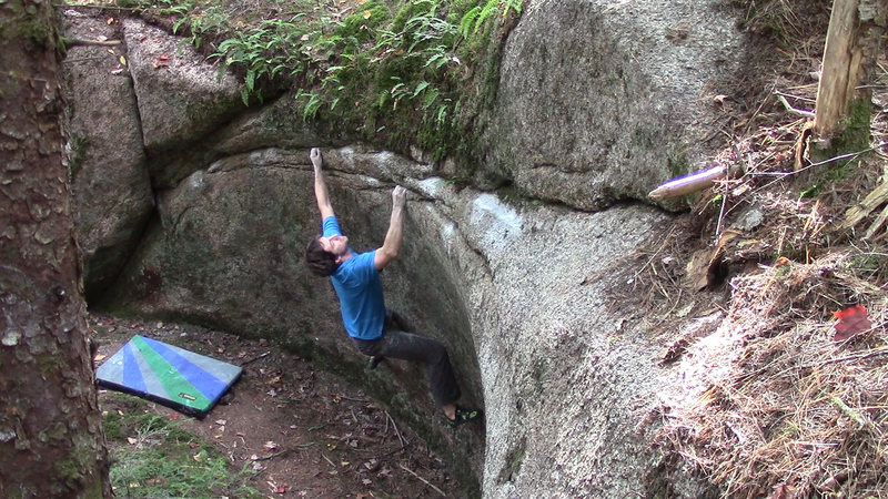 Midway on the Vortex Traverse