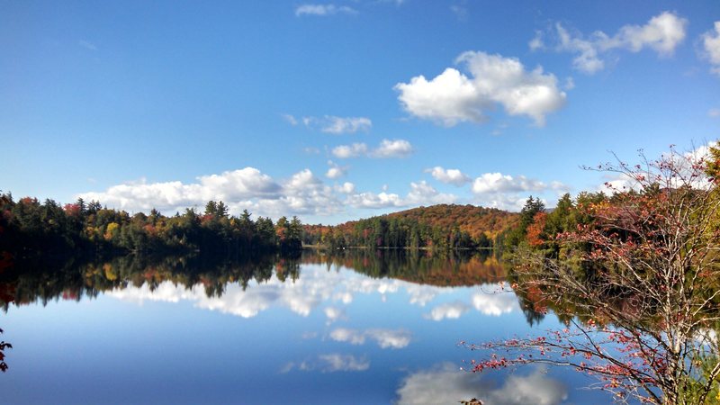 Adirondacks in the Fall. Near Indian Lake, NY. 