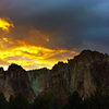 Smith Rock after a storm
