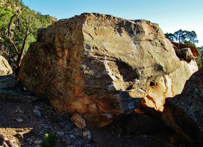 Sandbox Block's south and east faces.