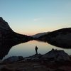 Ruby Lake at sunset. Photo by Johnny K