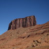 The Convent mesa, as seen from the SW.