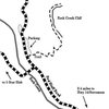 Map to Rock Creek cliff