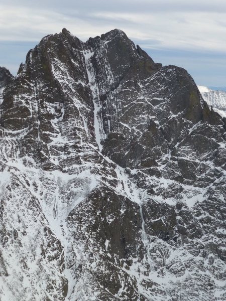 North side of Crestone Peak