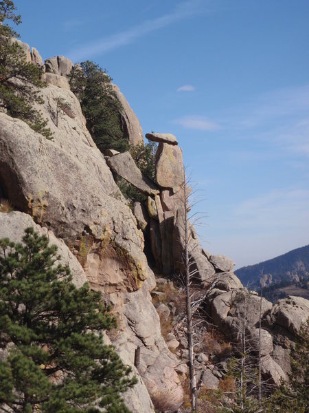 Totem Tower, Main Crag.