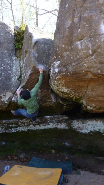 Climbing The Nose.