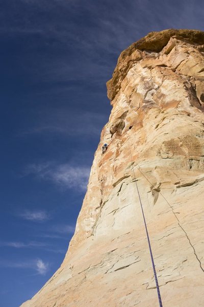 A wider perspective, with Roy cleaning pitch 1