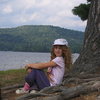 Alexa on  4th Lake of the Fulton Chain, Inlet NY