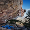 James A. Reynolds on Turning Point - V8, Satellite Boulders, Boulder, CO.<br>
<br>
© 2014 Ken Cangi, All Rights Reserved<br>
