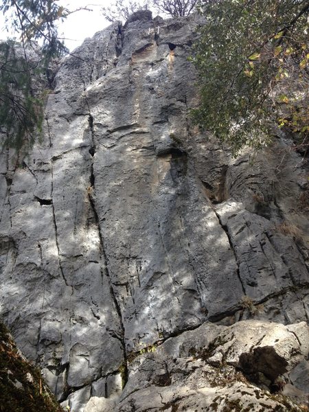 Another Vertical Nightmare (AVN) 5.12.  Short and Sharp!