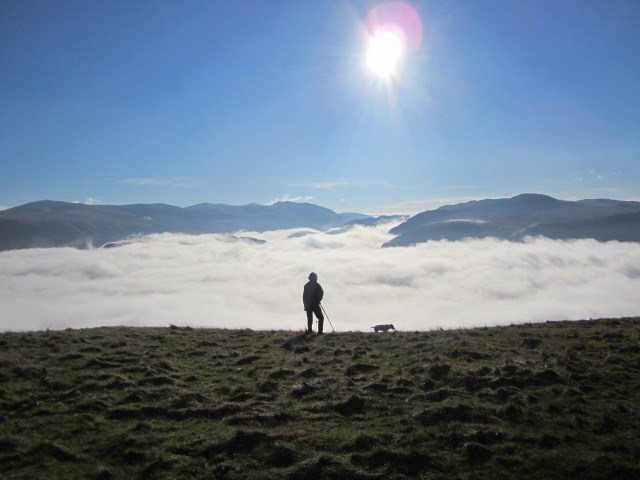 Looking towards the Helvelyn Range