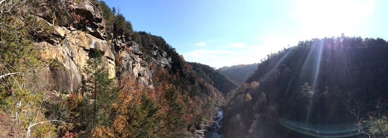 Panoramic from the approach