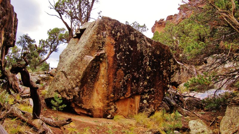 Heliosphere's north face.