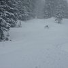 Scott skiing mid November pow on RMP