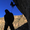 Ed and Mike enjoying the Hueco Cave - Thankgiving 2014 on the route<br>
Vertigo (5.13)