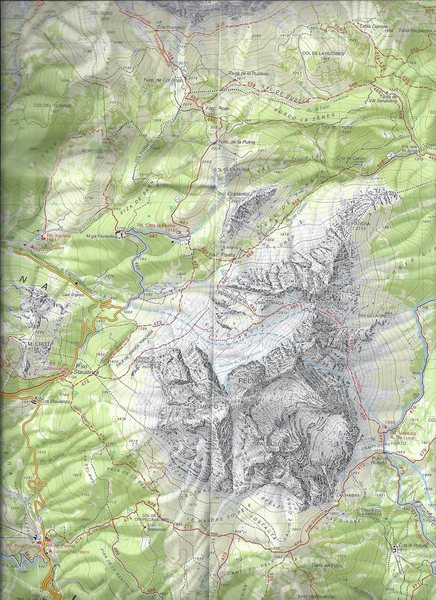 Pelmo Massif location