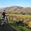 More Biking .. Blencathra Mt in background Lake Districk