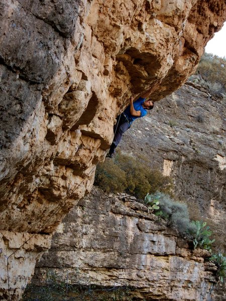 Unknown 5.12c action. December 2014. 