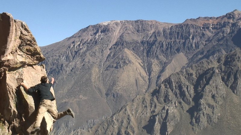 Bouldering in Peru