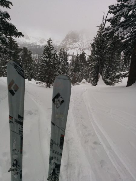 Red Cone Approach / Crystal Crag