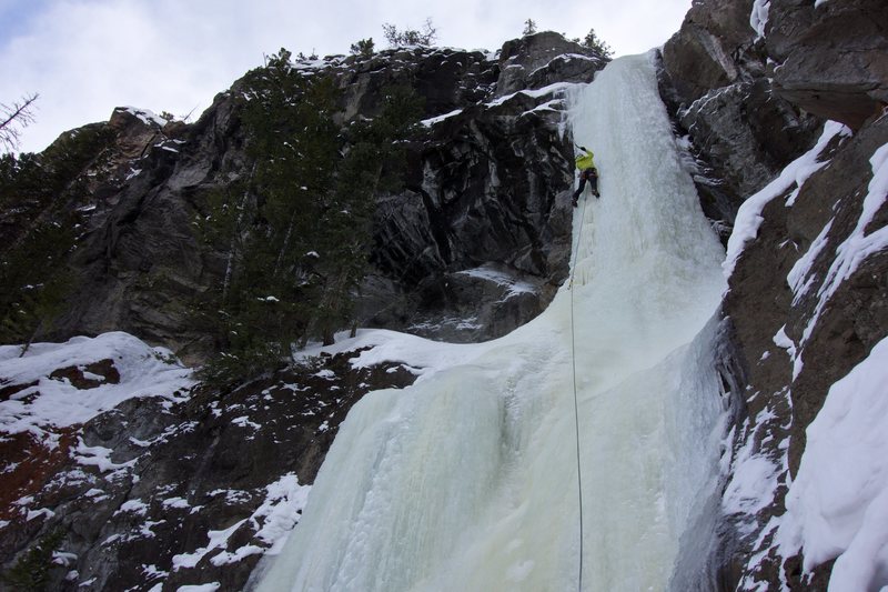 Dale on Hunter Creek Falls