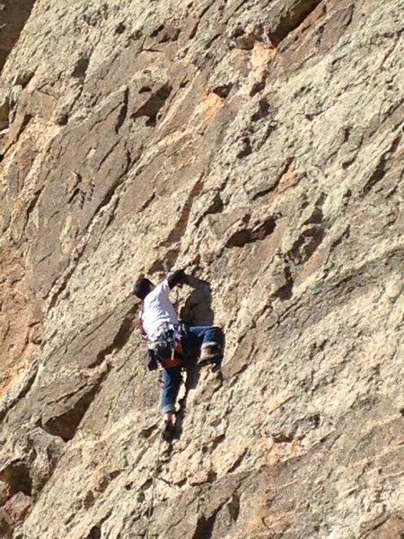 Travis at the crux I think