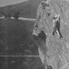 Little Chamonix 1953.First day on rock.