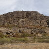 West Wall from the approach trail