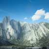 The incredible big wall of Independencia and its partner peak Pirinios are BEGGING to see ascents. 