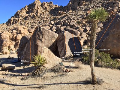 Topo for the south facing chocolate problems 