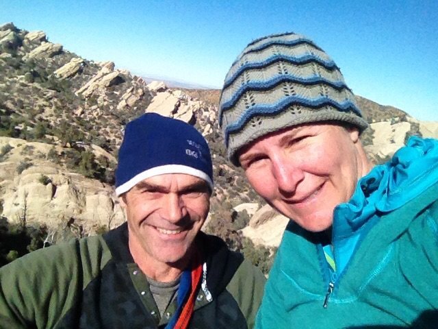 Chad Parker and Staci Otto At the top of second pitch of Into The Spotlight.