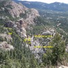 Photo copied from the SSP page, view from Elk Falls Overview.  Some foreshortening noted.