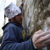 Andrew on the starting holds of Shotgun.