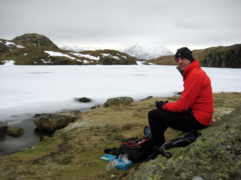 At Angle Tarn, Patterdale, Lake District, England