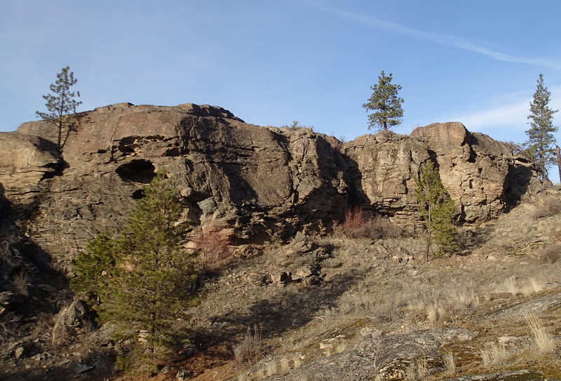 Kiva Cliff from the South